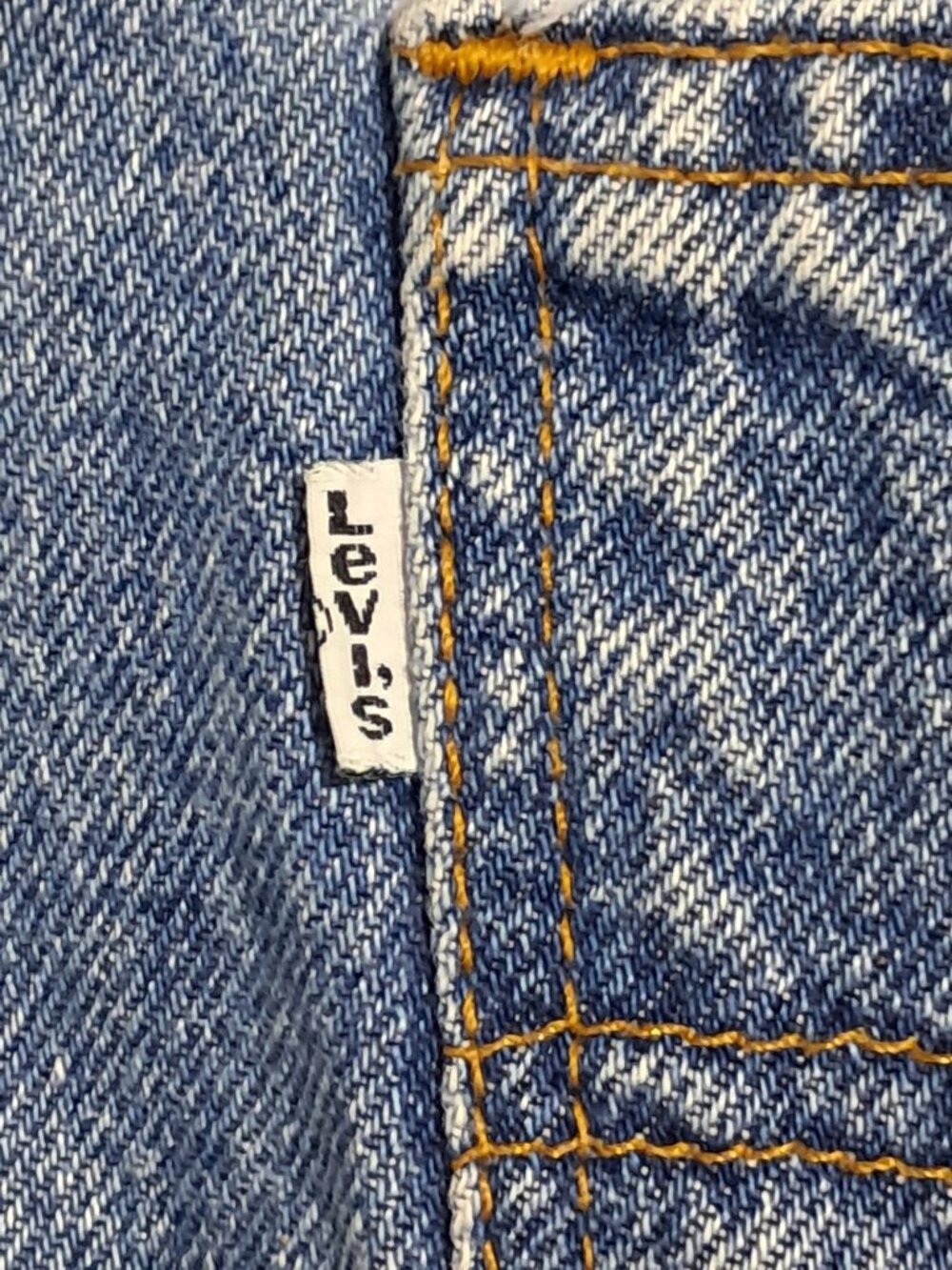 Vintage‎ Levis 550 Jean Shorts Mens Size 38 Relaxed Fit Blue Cotton Denim 90s - Picture 7 of 10